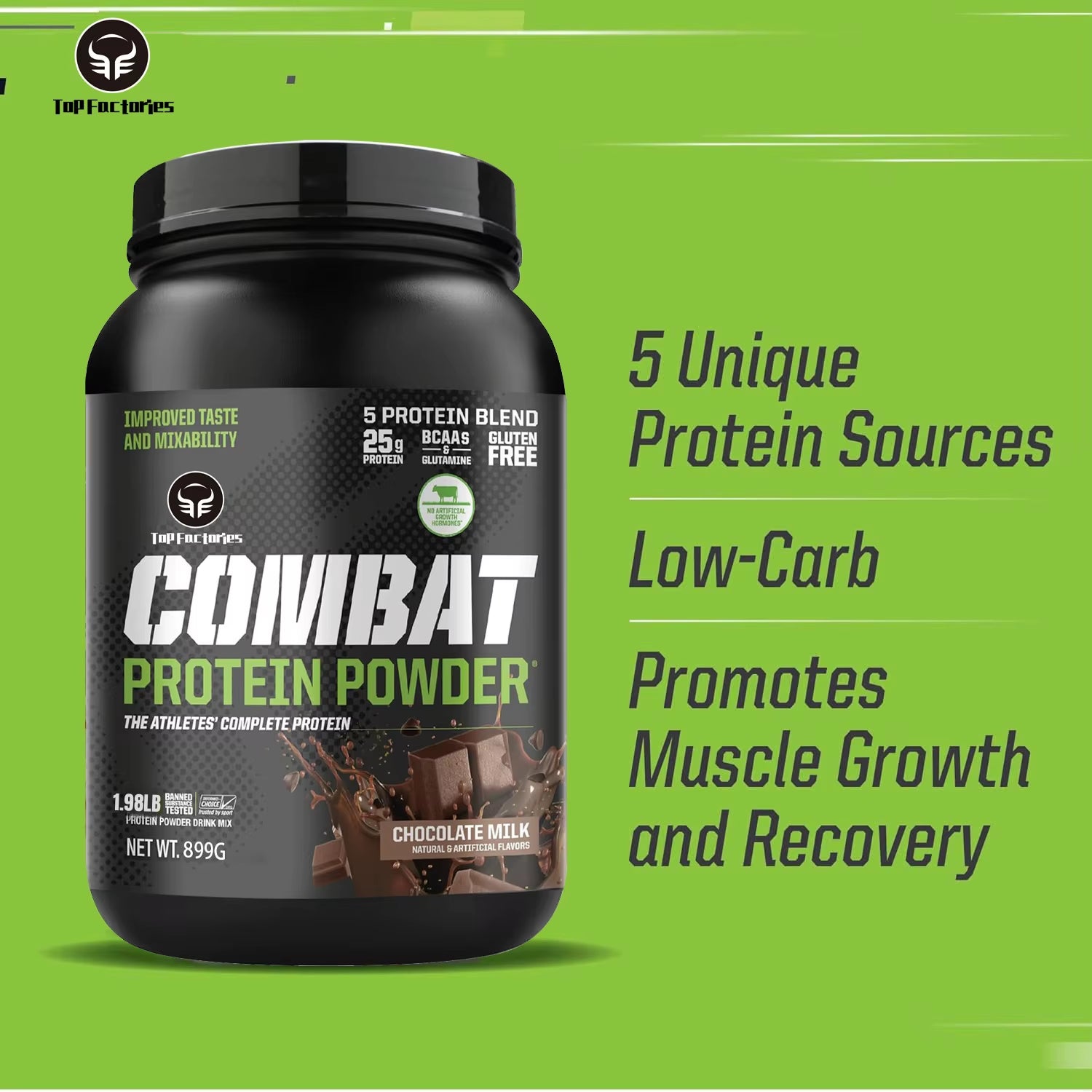 Whey Protein Powder, Exercise and Supplement Muscles, 5 Sources of Protein, Including Whey Protein Isolate and Egg White