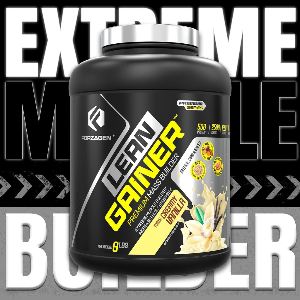 Lean Gainer Premium Mass Builder | Mass Gainer Protein Powder for Men & Women |