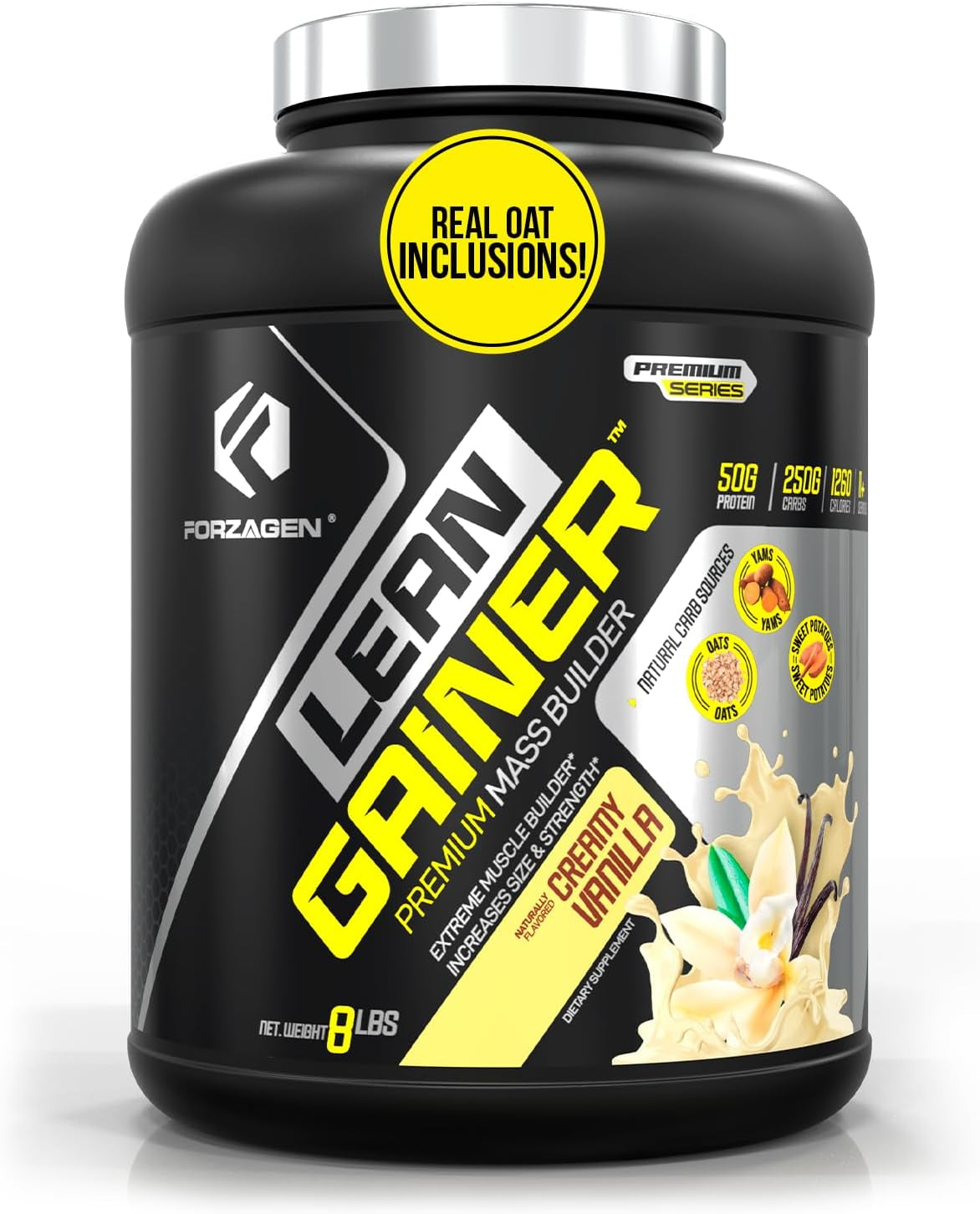 Lean Gainer Premium Mass Builder | Mass Gainer Protein Powder for Men & Women |