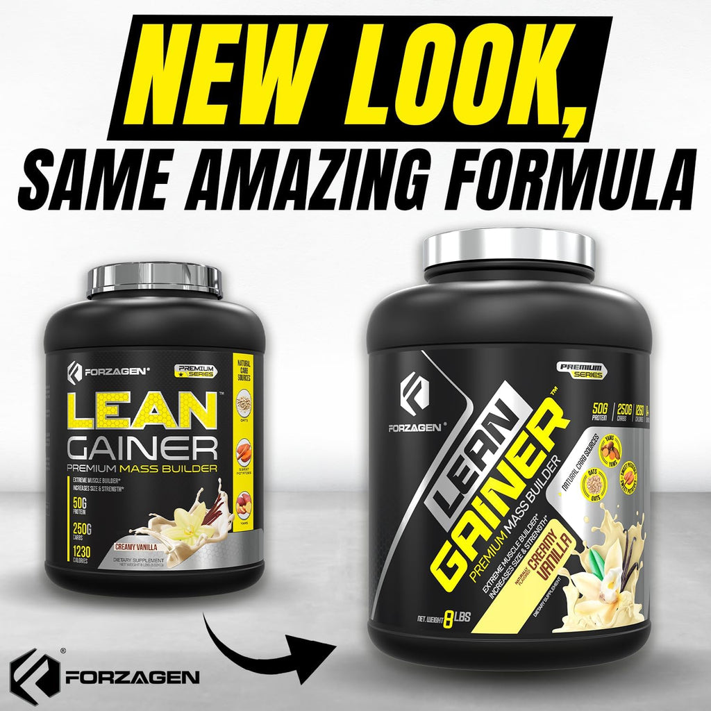Lean Gainer Premium Mass Builder | Mass Gainer Protein Powder for Men & Women |