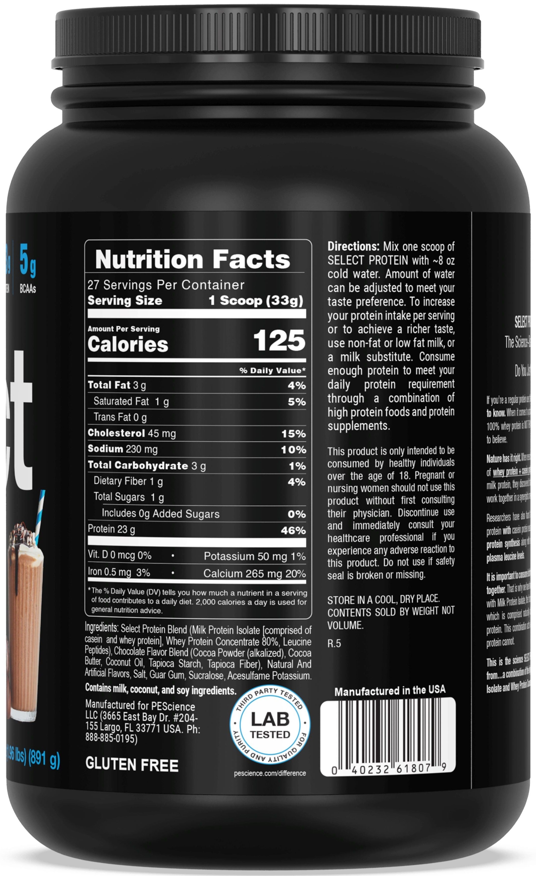 Select Protein Powder