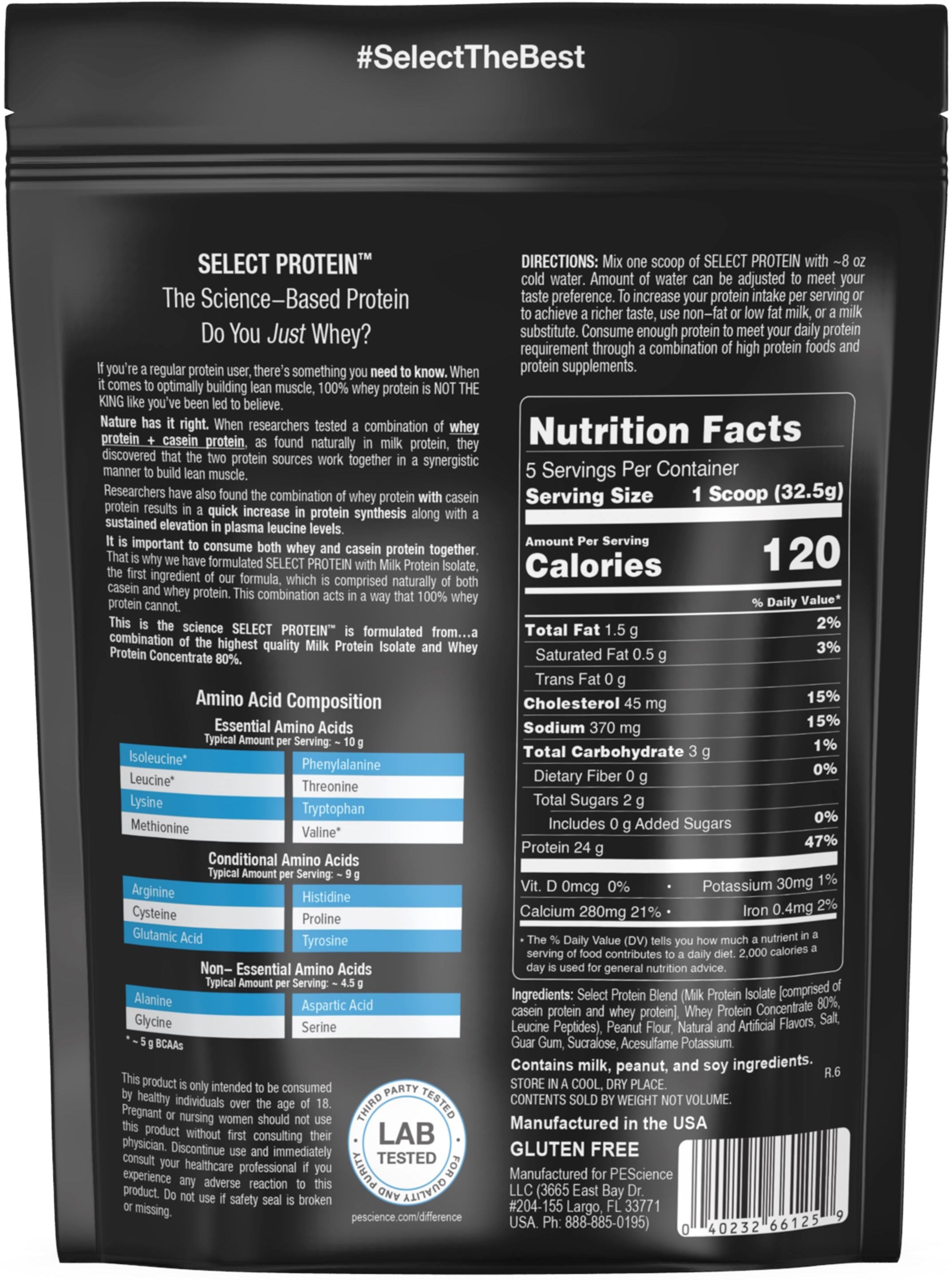 Select Protein Powder