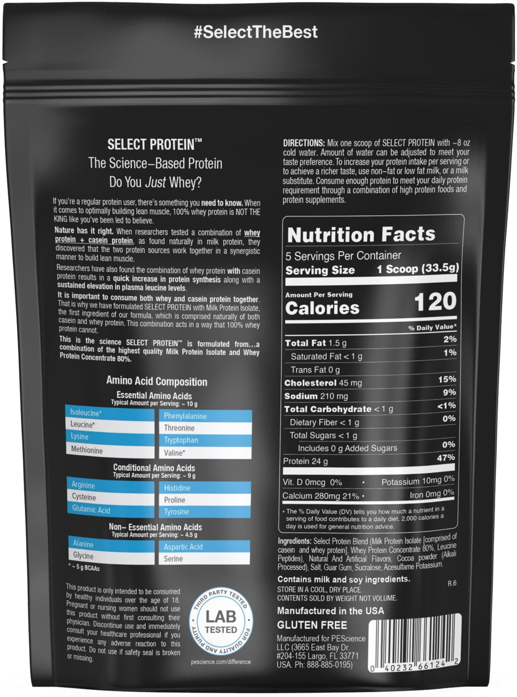 Select Protein Powder