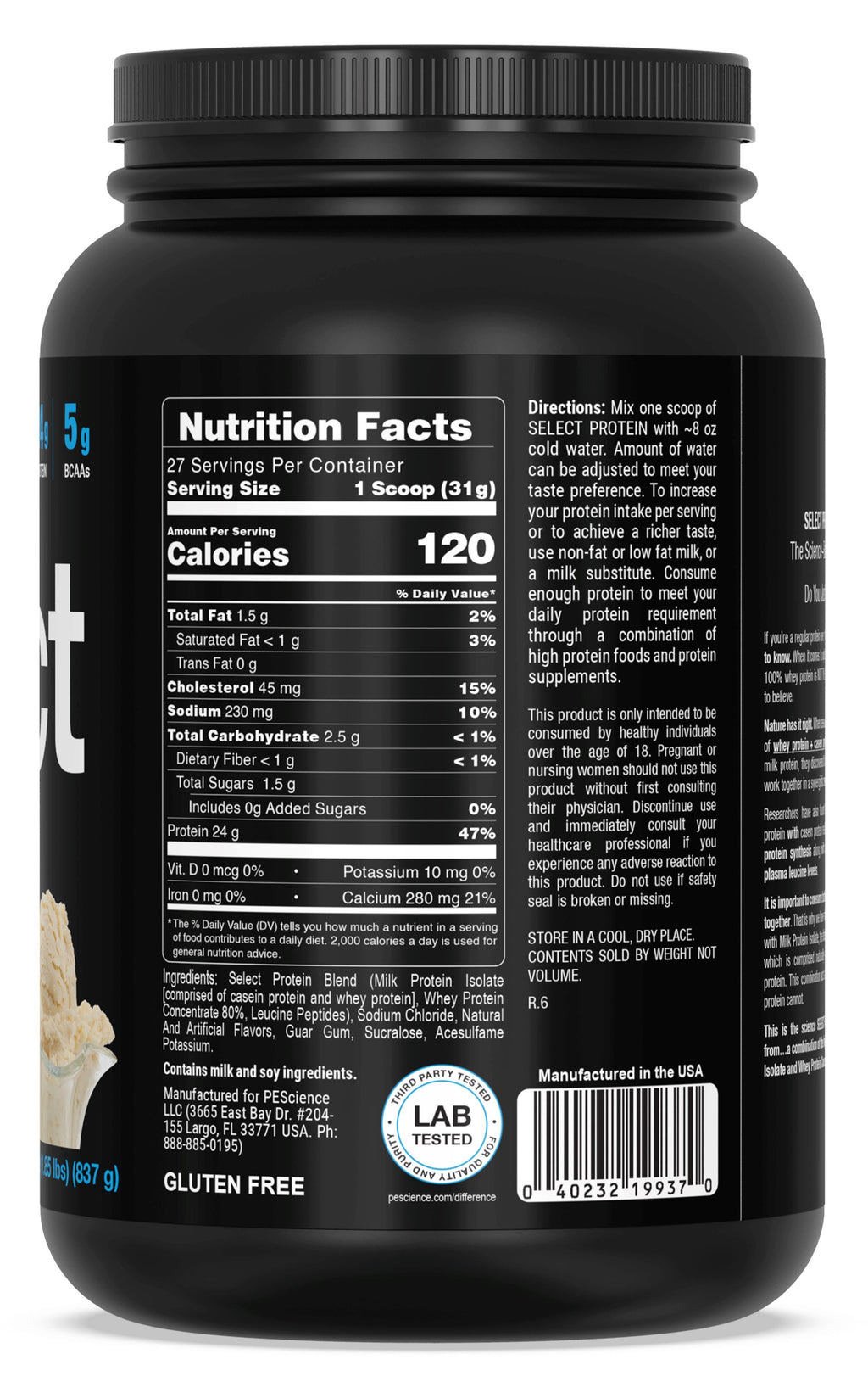 Select Protein Powder