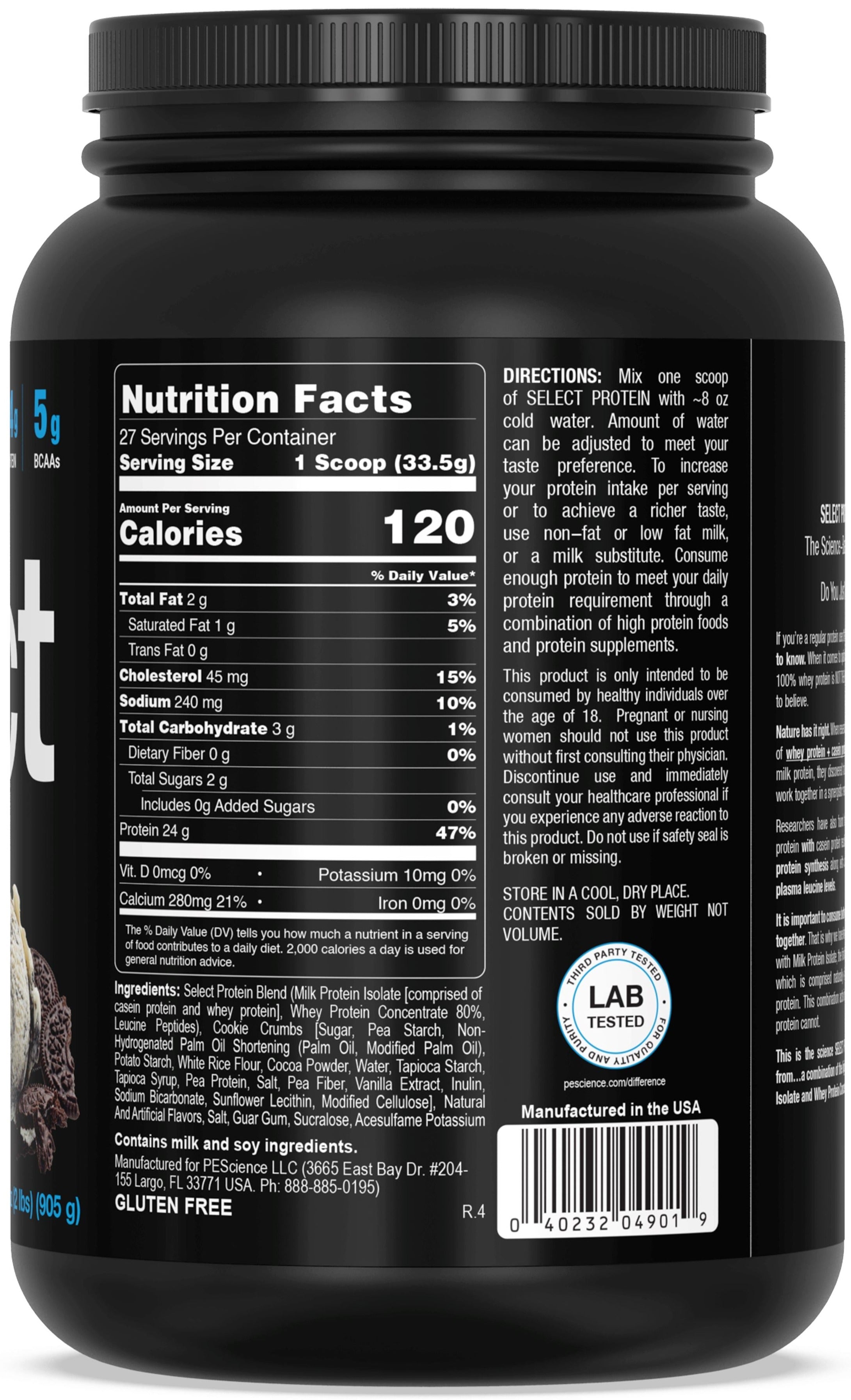Select Protein Powder