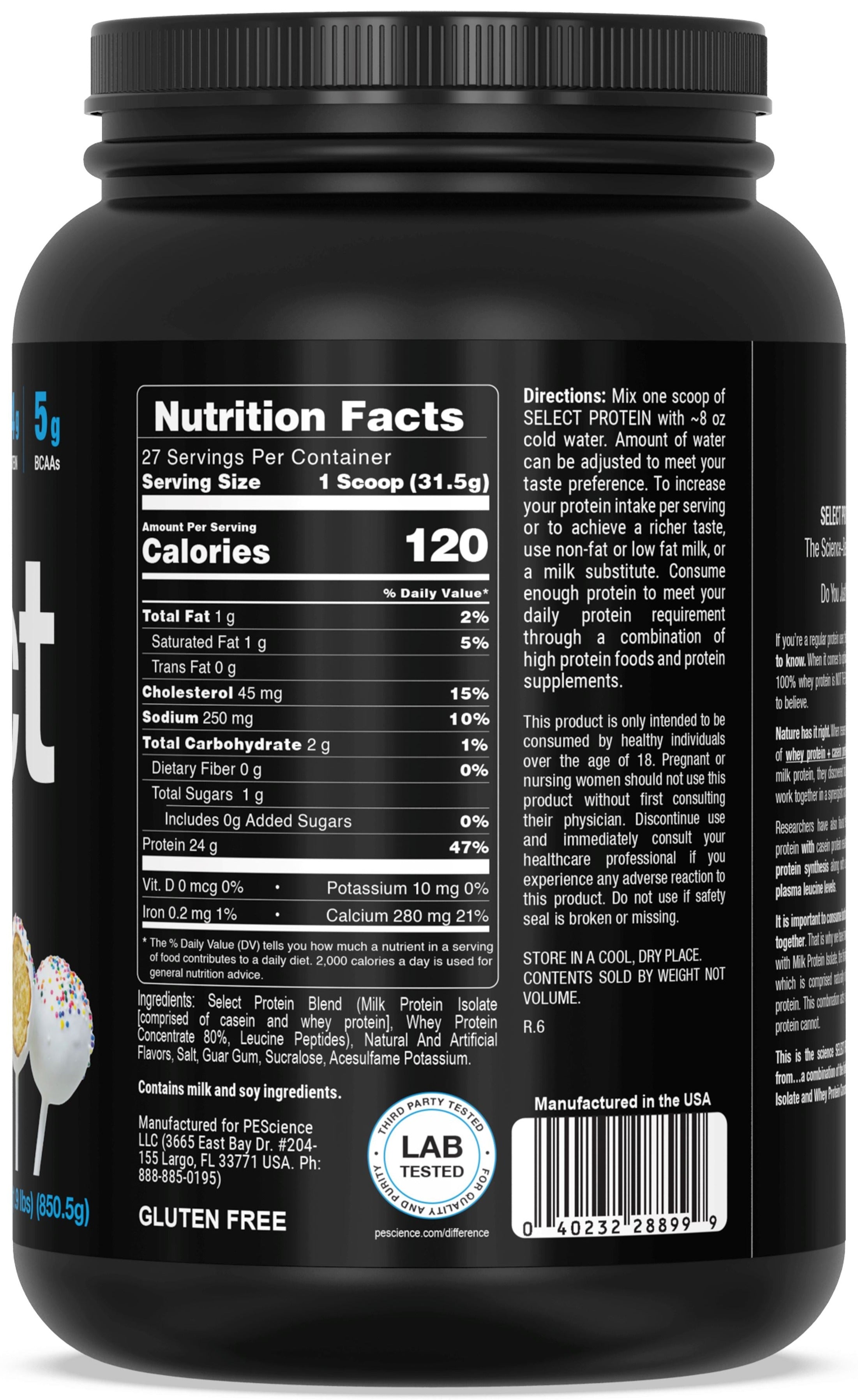 Select Protein Powder