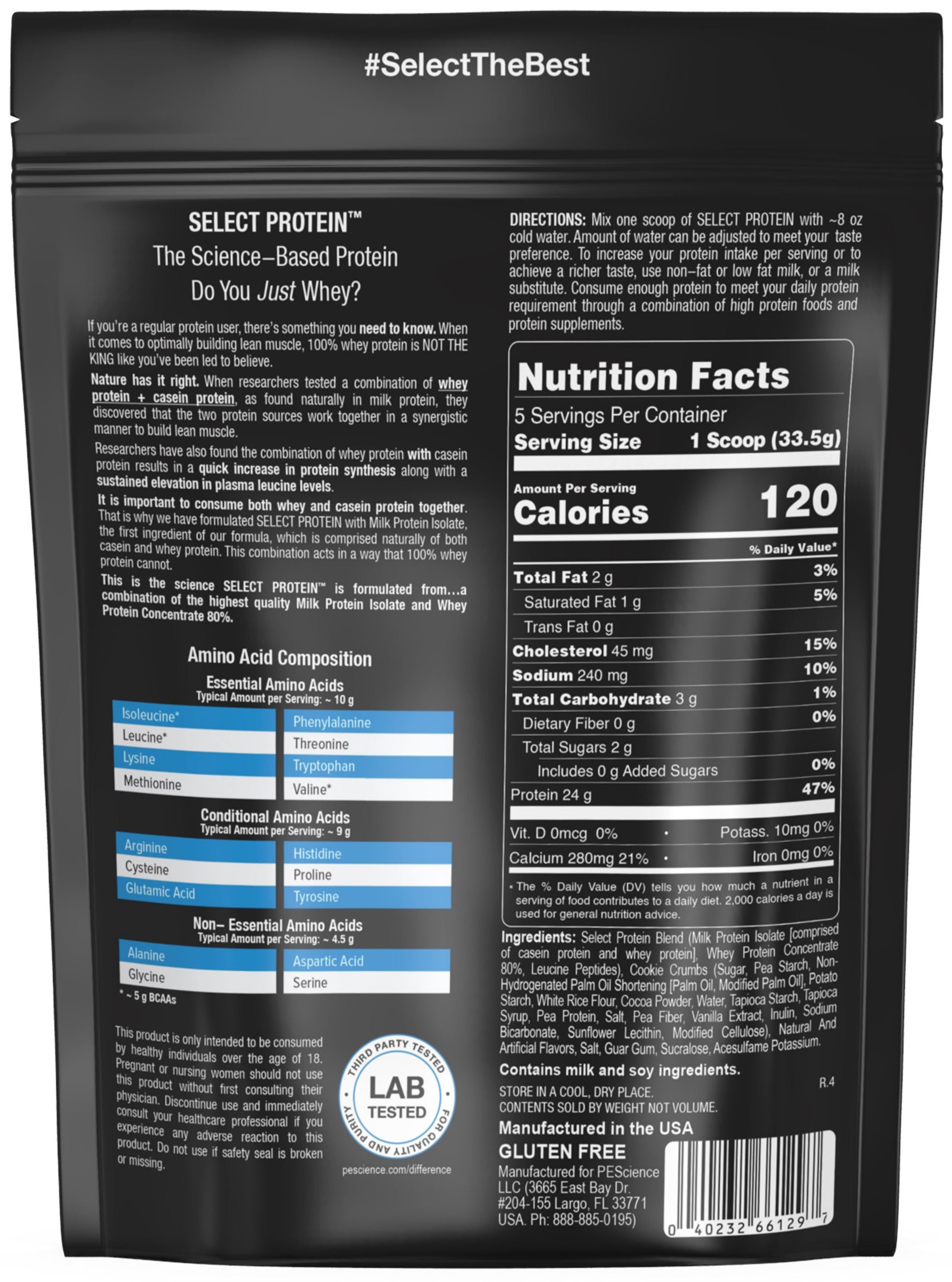 Select Protein Powder